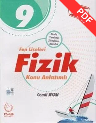 9.Sınıf Fen Liseleri Fizik Konu Kitabı kitap kapağı