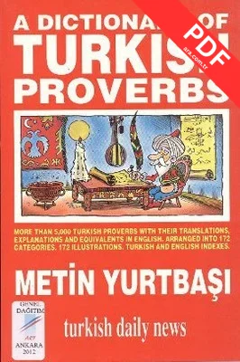 A Dictionary of Turkish Proverbs kitap kapağı