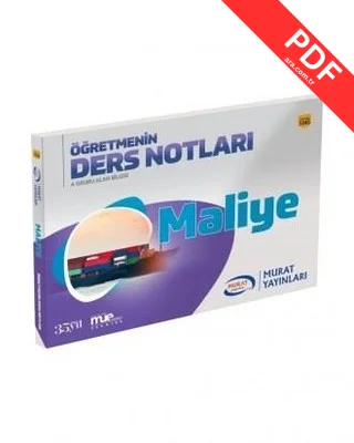 A Grubu Maliye Öğretmenin Ders Notları 1345 kitap kapağı