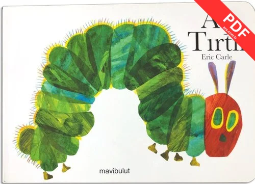 Aç Tırtıl Mukavva Kitap