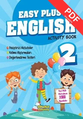 Activity Book 2. Sınıf Easy Plus English kitap kapağı