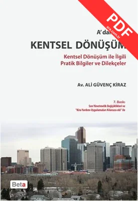 A'dan Z'ye Kentsel Dönüşüm kitap kapağı