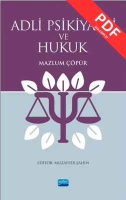 Adli Psikiyatri ve Hukuk kitap kapağı