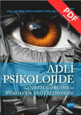 Adli Psikolojide Gözlem-Görüşme ve Psikolojik Değerlendirme kitap kapağı