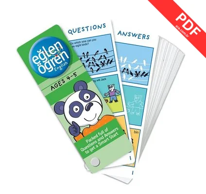 Ages 4-5 Eğlen Öğren English kitap kapağı