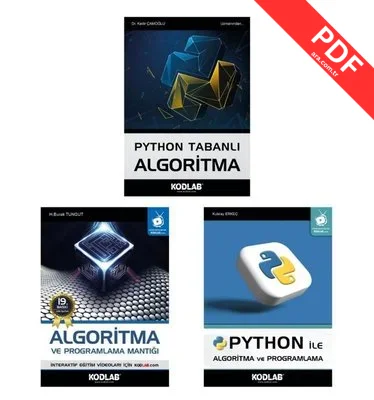Algoritma Başlangıç Seti - 3 Kitap Takım kitap kapağı
