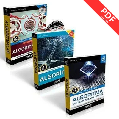 Algoritma Eğitim Seti 3 Kitap Takım kitap kapağı