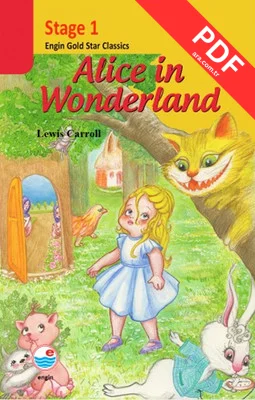 Alice in Wonderland (QR Auio Ses) Stage 1 kitap kapağı