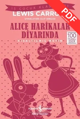 Alice Harikalar Diyarında kitap kapağı