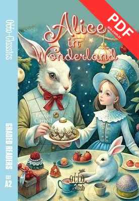 Alice in Wonderland - CEF A2 kitap kapağı