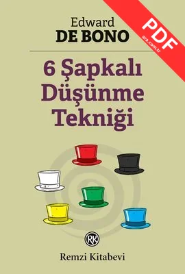 Altı Şapkalı Düşünme Tekniği kitap kapağı