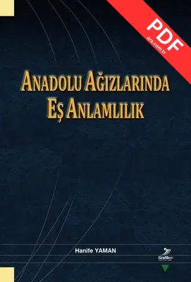 Anadolu Ağızlarında Eş Anlamlılık kitap kapağı