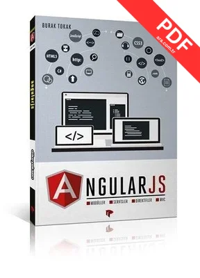 AngularJS kitap kapağı