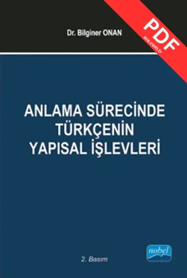 Anlama Sürecinde Türkçenin Yapısal İşlevleri kitap kapağı