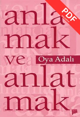 Anlamak ve Anlatmak kitap kapağı