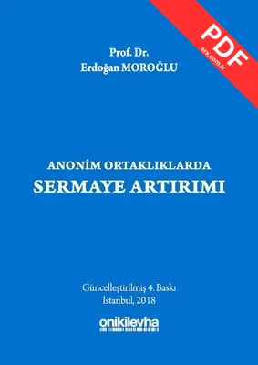 Anonim Ortaklıklarda Sermaye Artırımı kitap kapağı