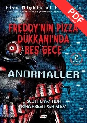 Anormaller-Freddy'nin Pizza Dükkanında Beş Gece kitap kapağı