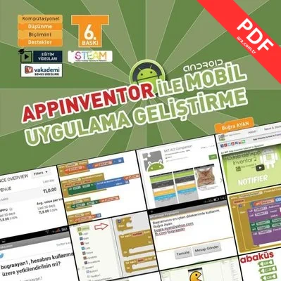 Appinventor ile Mobil Uygulama Android Geliştirme kitap kapağı