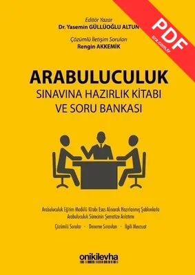 Arabuluculuk Sınavına Hazırlık Kitabı ve Soru Bankası kitap kapağı