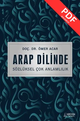 Arap Dilinde Sözlüksel Çok Anlamlılık kitap kapağı