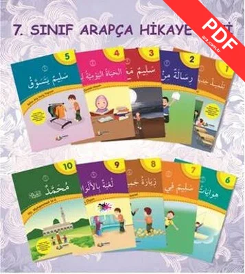 Arapça 7.Sınıf Hikaye Seti kitap kapağı