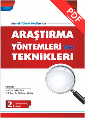 Araştırma Yöntemleri ve Teknikleri kitap kapağı