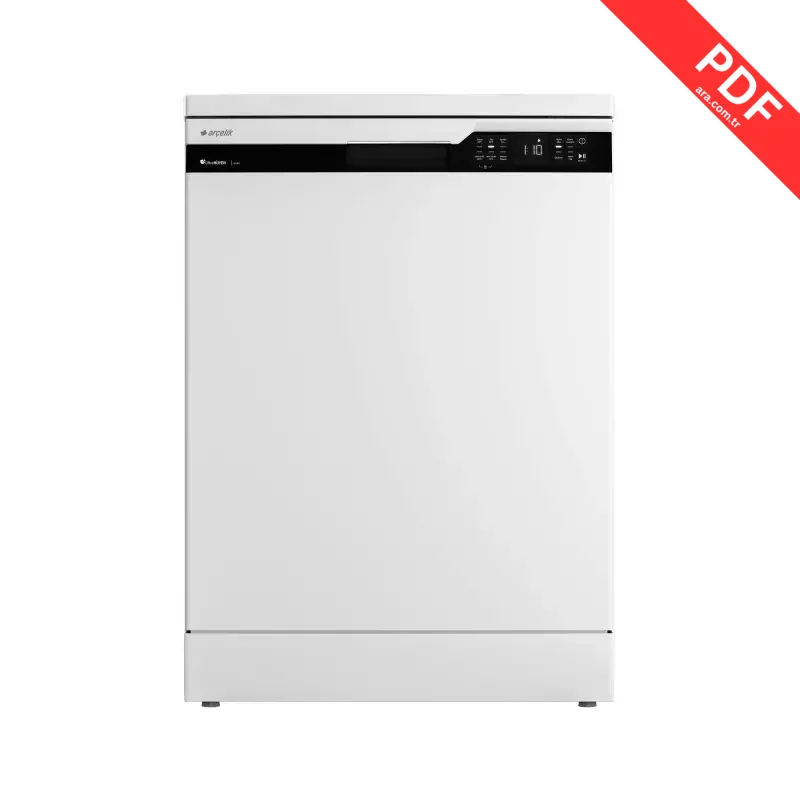 Arçelik 6144 kılavuz kapağı