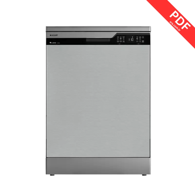 Arçelik 6155 I kılavuz kapağı