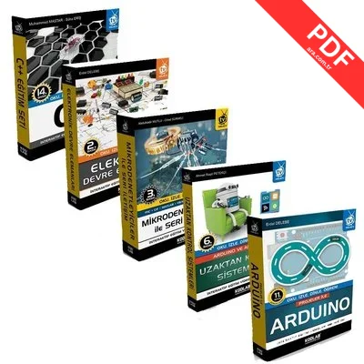 Arduino Eğitim Seti 3-5 Kitap Takım kitap kapağı