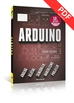 Arduino kitap kapağı