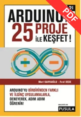 Arduino'yu 25 Proje ile Keşfet kitap kapağı