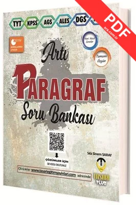 Artı Paragraf Çözümlü Soru Bankası kitap kapağı