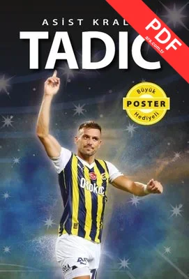 Asist Kralı Tadic - Büyük Poster Hediyeli kitap kapağı