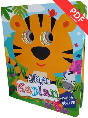 Atlayan Kaplan - Oynak Gözler Serisi kitap kapağı