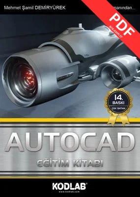 Autocad Eğitim Kitabı kitap kapağı