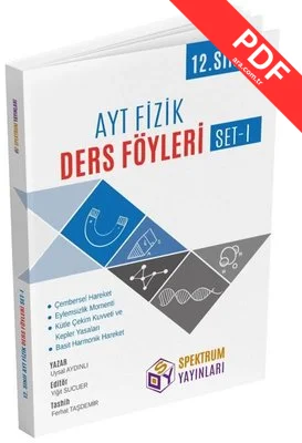 AYT 12. Sınıf Fizik Ders Föyleri Set 1 kitap kapağı