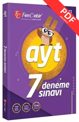 AYT 7 Deneme Sınavı kitap kapağı