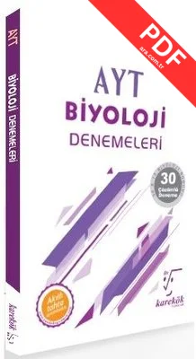 AYT Biyoloji Denemeleri Kitabı kitap kapağı
