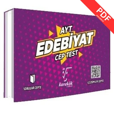 AYT Edebiyat Cep Test kitap kapağı