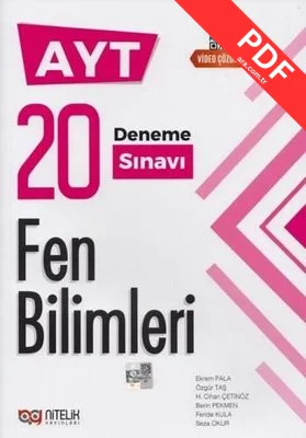 AYT Fen Bilimleri 20 Deneme Sınavı kitap kapağı