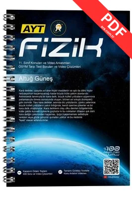 AYT Fizik 1. Kitap kitap kapağı