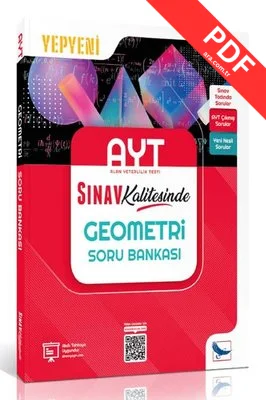 AYT Geometri Sınav Kalitesinde Soru Bankası kitap kapağı