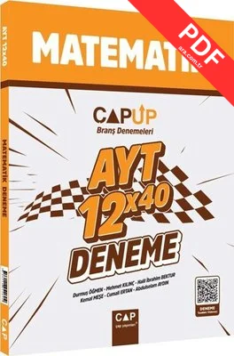 AYT Matematik 12 X 40 Up Deneme kitap kapağı