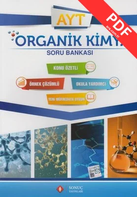 AYT Organik Kimya Soru Bankası kitap kapağı