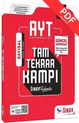 AYT Sayısal Tam Tekrar Kamp - 2023 Özel kitap kapağı