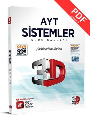 AYT Sistemler Soru Bankası kitap kapağı