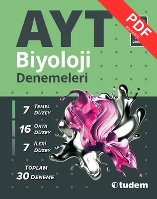 AYT Biyoloji Denemeleri ( 30'lu ) kitap kapağı