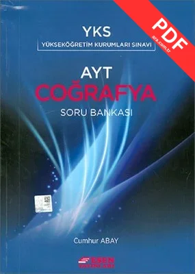 AYT Coğrafya Soru Bankası kitap kapağı