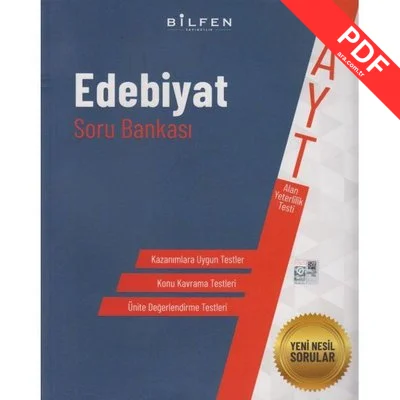 AYT Edebiyat Soru Bankası kitap kapağı