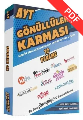 AYT En Çok Satan 10 Farklı Deneme kitap kapağı